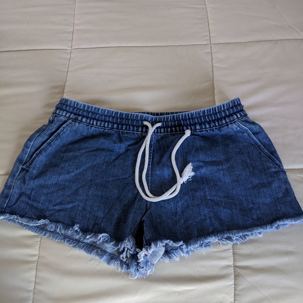 Aerie denim shorts